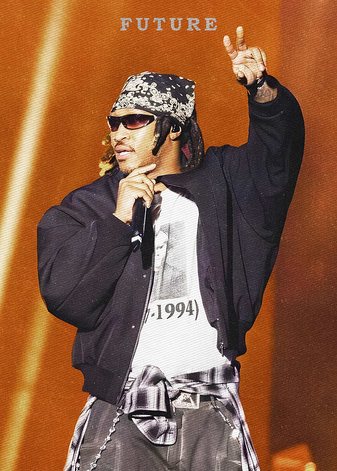 Future Performing Live on Stage
