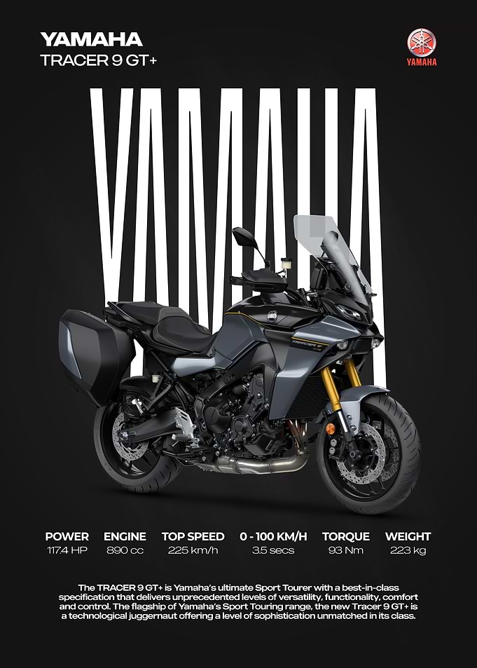 Yamaha Tracer 9 GT+ Sport Tourer