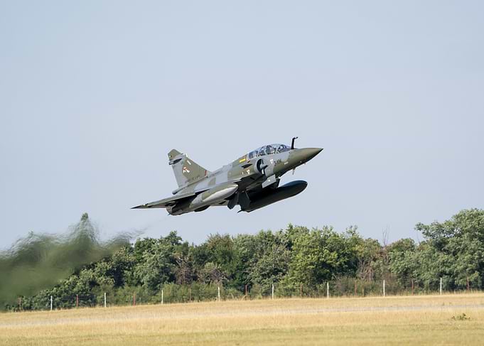 Dassault Mirage 2000 Fighter Jet Takeoff