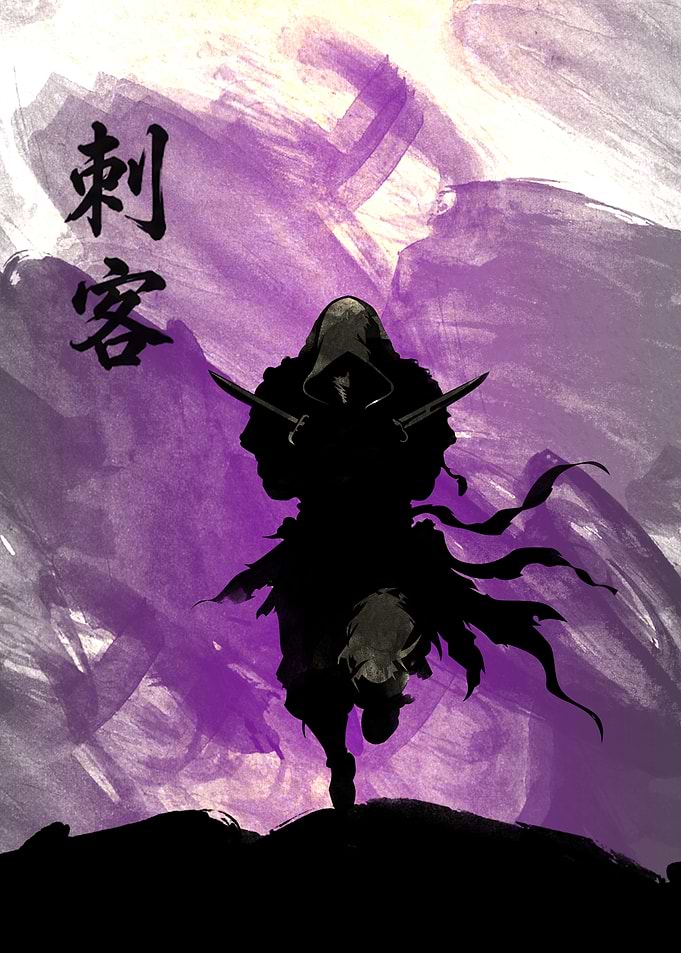 Shadow Assassin with Dual Blades