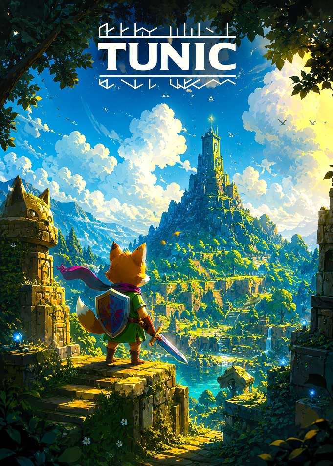 Tunic Video Game Key Art