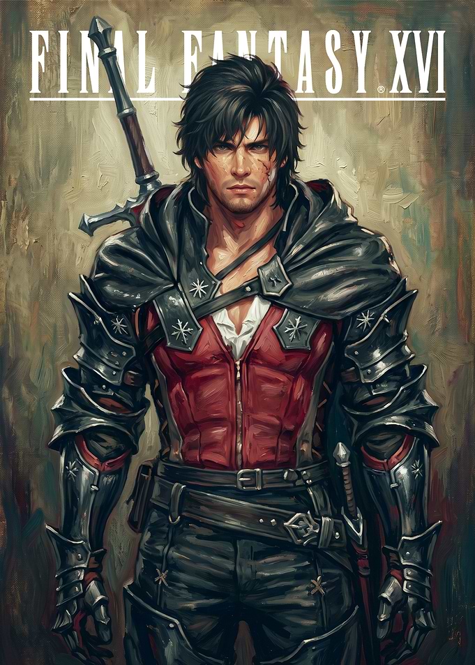 Clive Rosfield Final Fantasy XVI Portrait