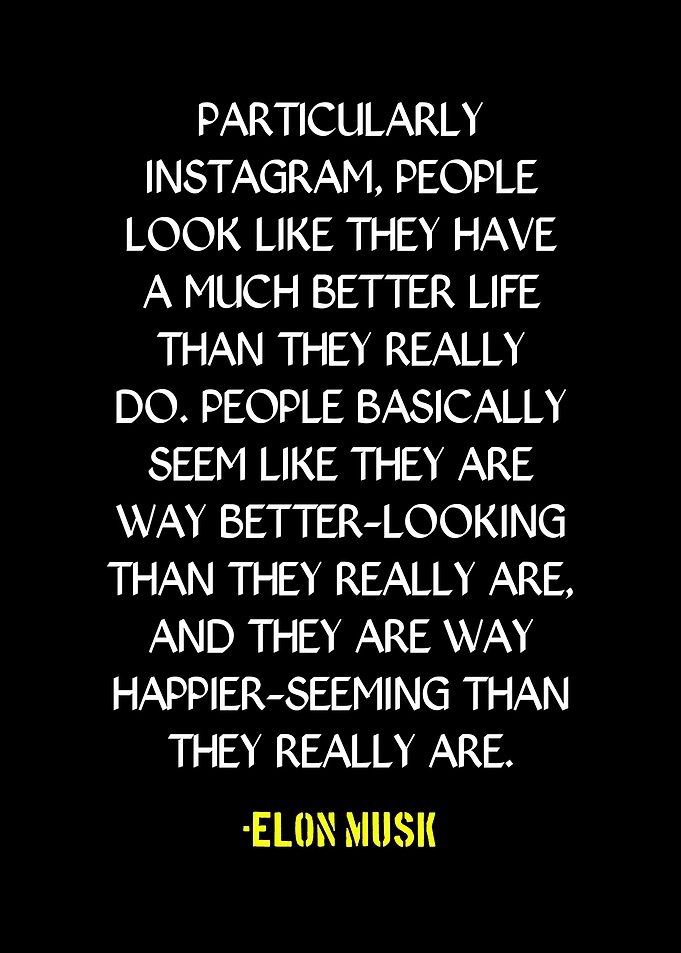 Elon Musk Quote on Social Media