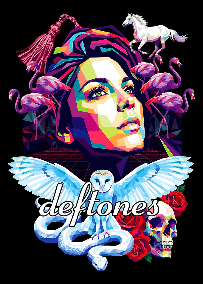 Deftones Pop Art Collage