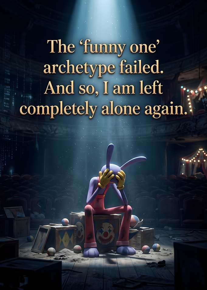 Jax The Amazing Digital Circus Sadness