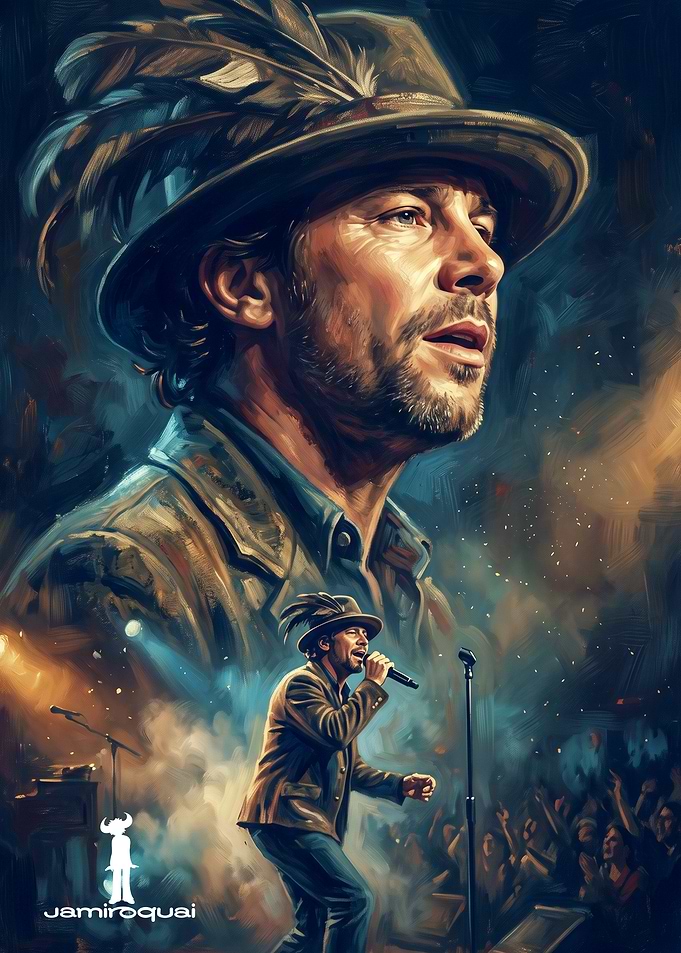 Jamiroquai Concert Performance Art