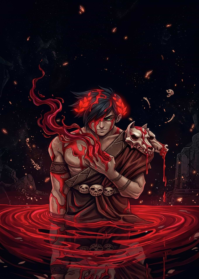 Zagreus from Hades Video Game