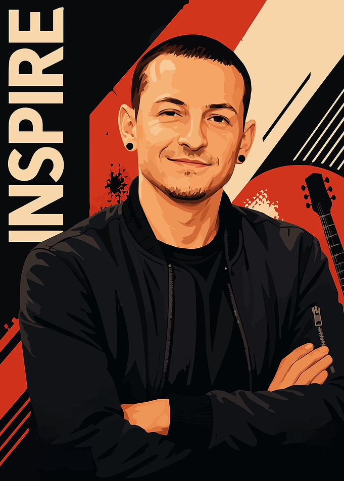 Chester Bennington Inspire Poster