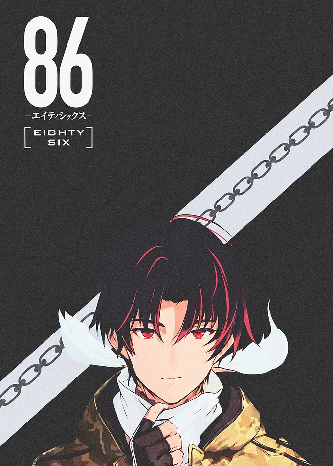 86 Eighty-Six Anime Character Poster