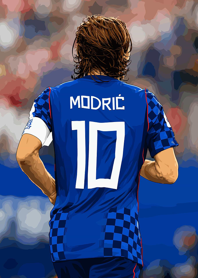 Luka Modrić Croatia National Team Jersey