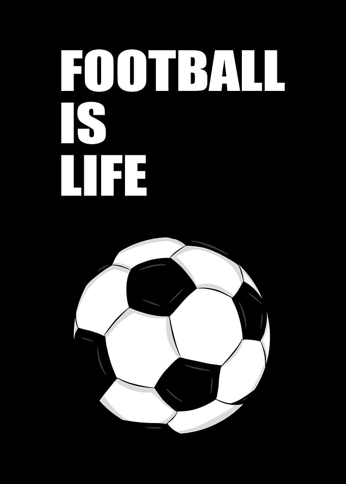 Football Soccer Poster