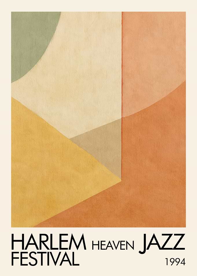 Harlem Heaven Jazz Festival 1994 Poster