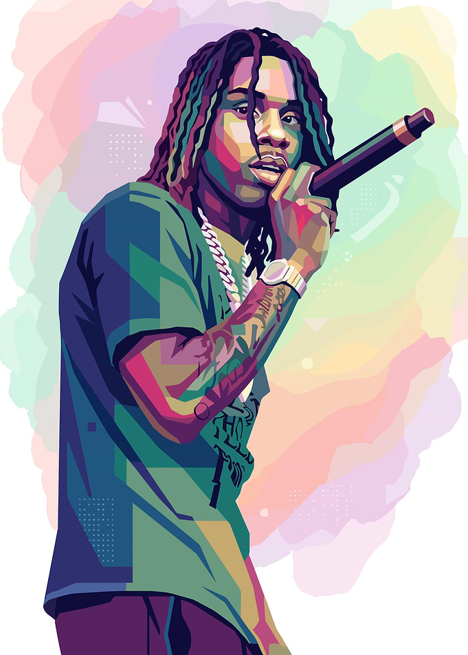 Polo G Pop Art Portrait