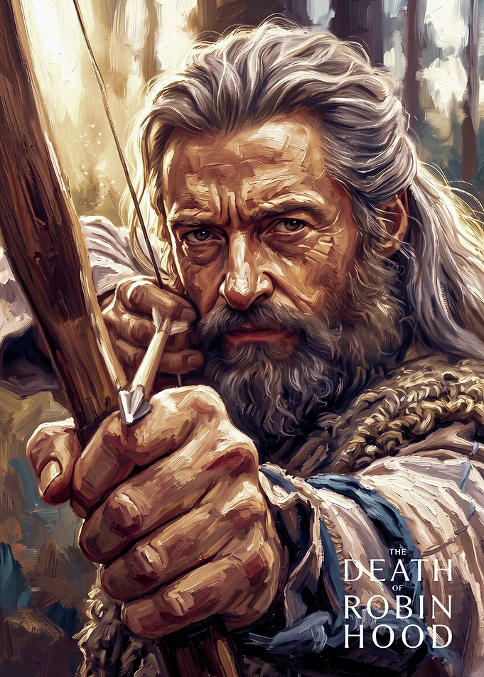 The Death of Robin Hood Portrait