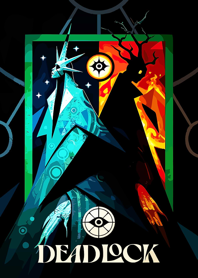 Deadlock Game Art Poster
