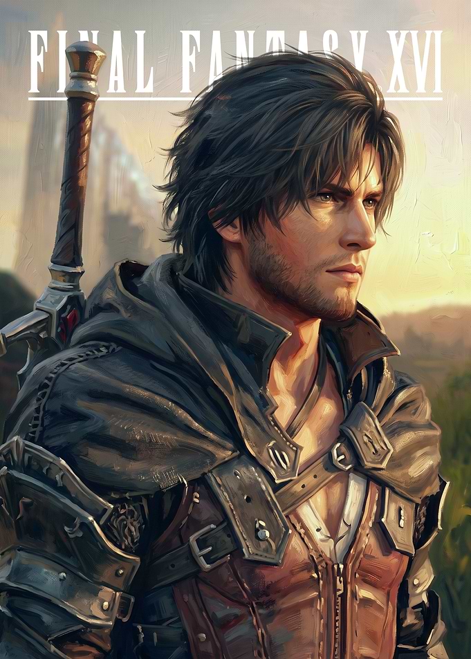 Clive Rosfield Final Fantasy XVI Portrait