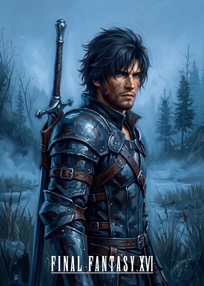 Clive Rosfield Final Fantasy XVI Portrait
