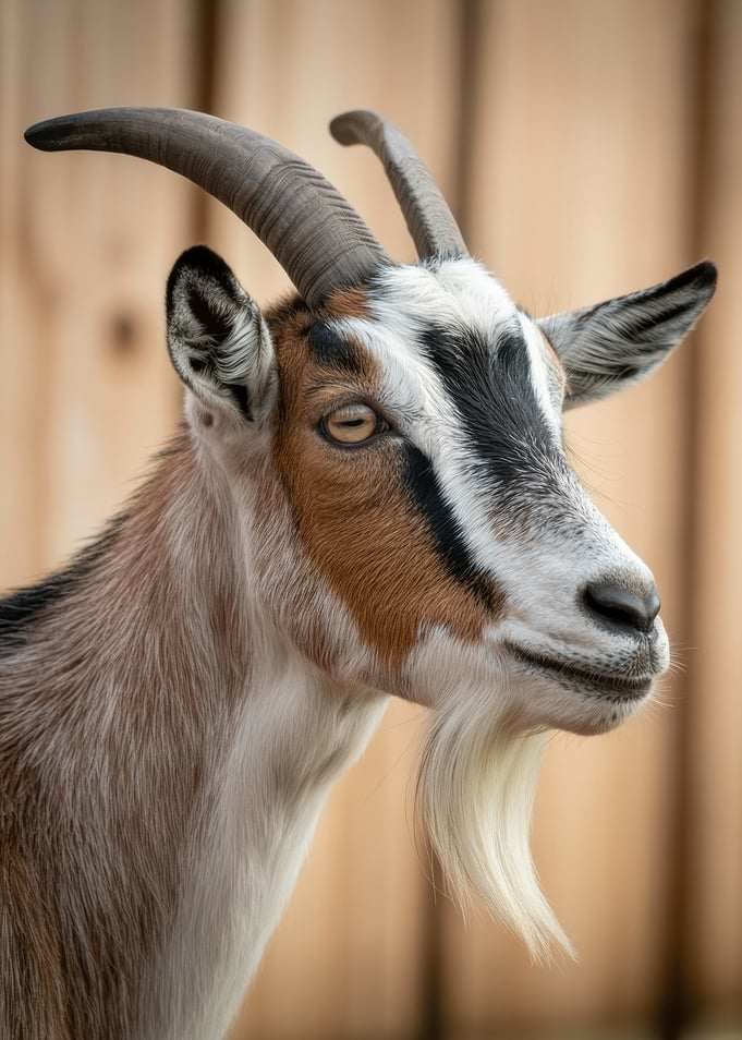 Portrait of a Goat