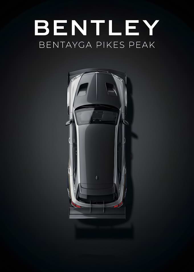 Bentley Bentayga Pikes Peak Poster
