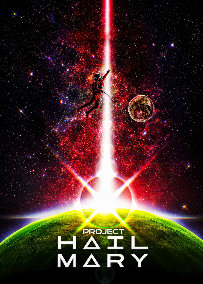 Project Hail Mary Space Poster