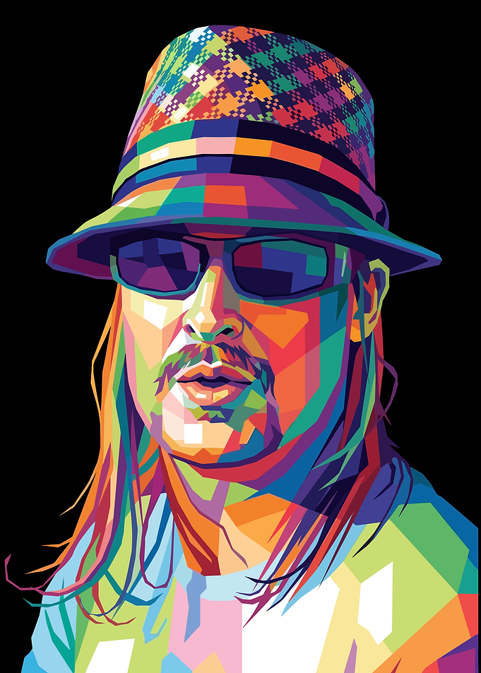 Kid Rock Pop Art Portrait