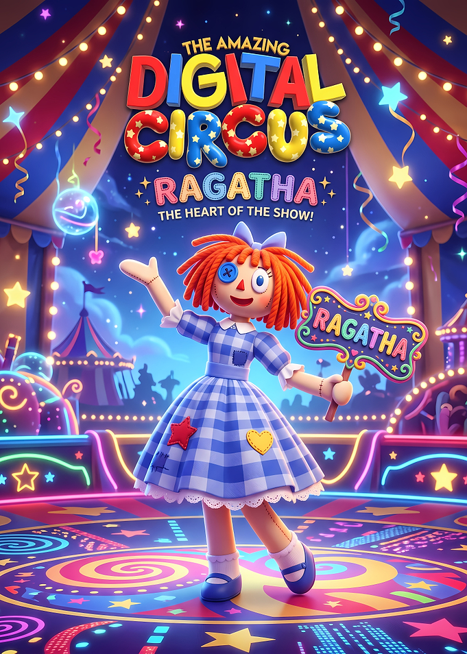 The Amazing Digital Circus Ragatha Poster