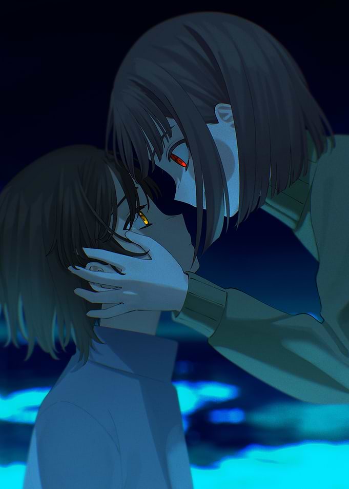 Undertale Chara and Frisk