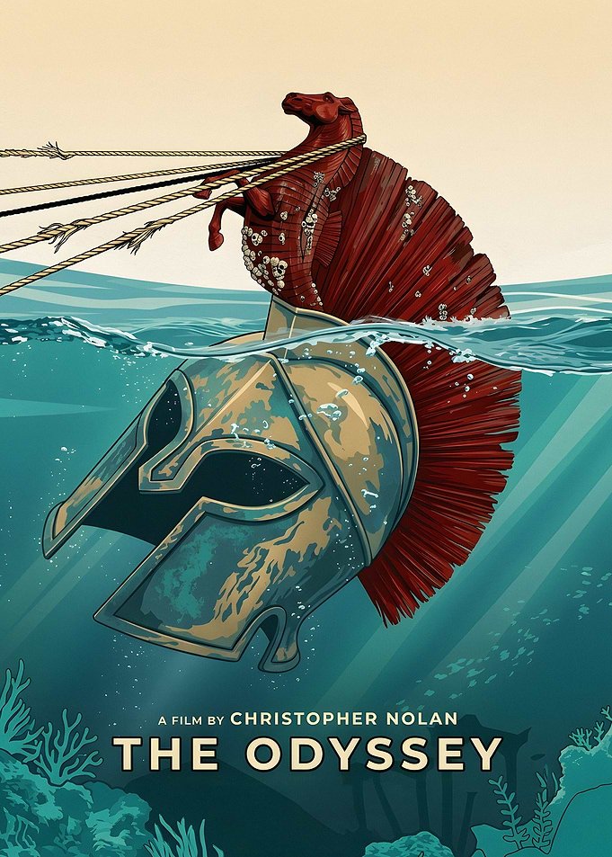 The Odyssey Christopher Nolan Movie Poster
