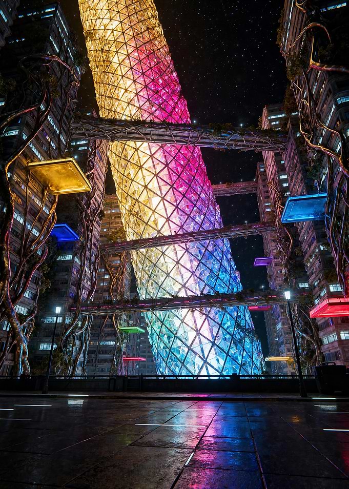 The Chromatic Monolith