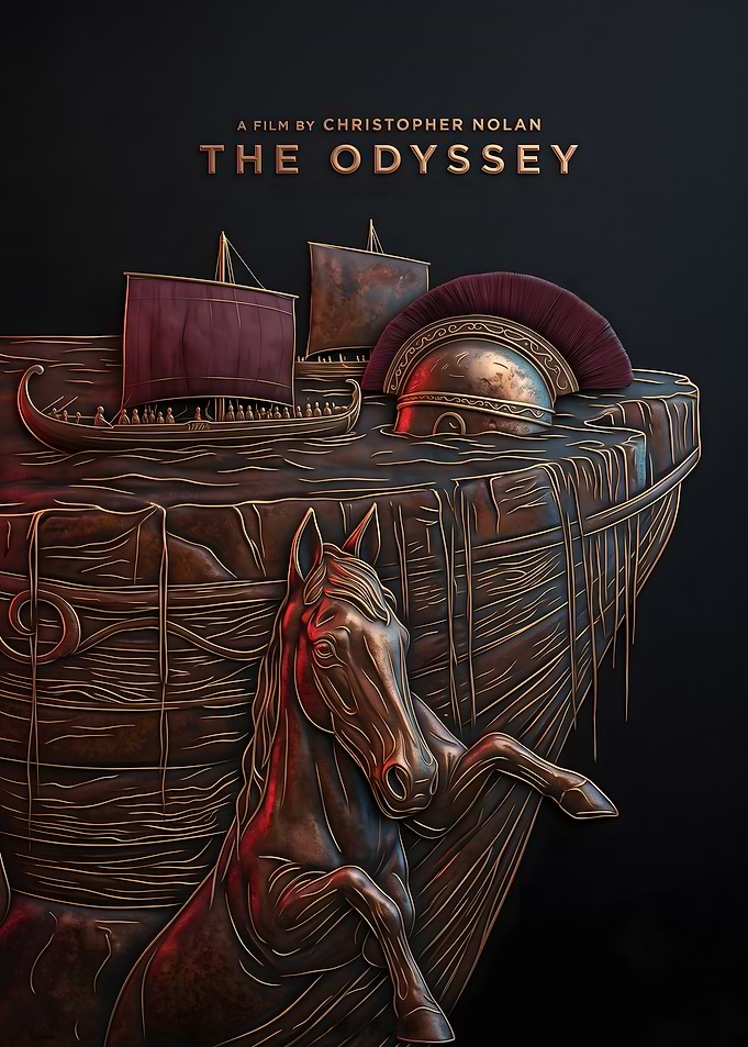 The Odyssey Christopher Nolan Movie Poster