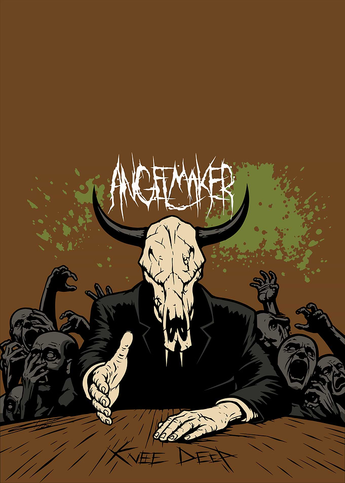 Angelmaker Knee Deep Band Poster