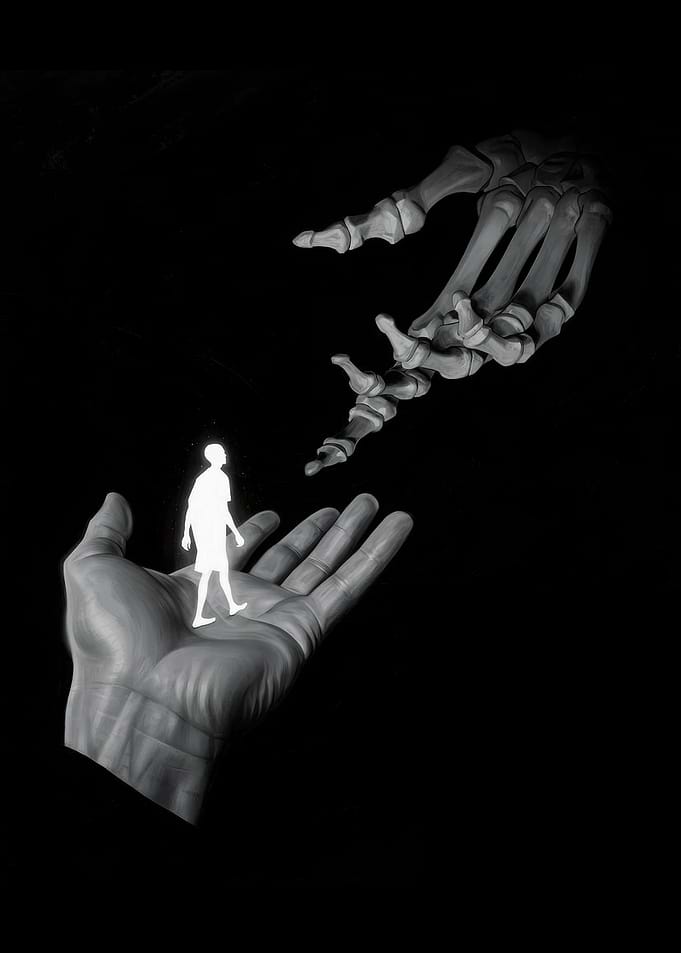 Life and Death Hand Symbolism