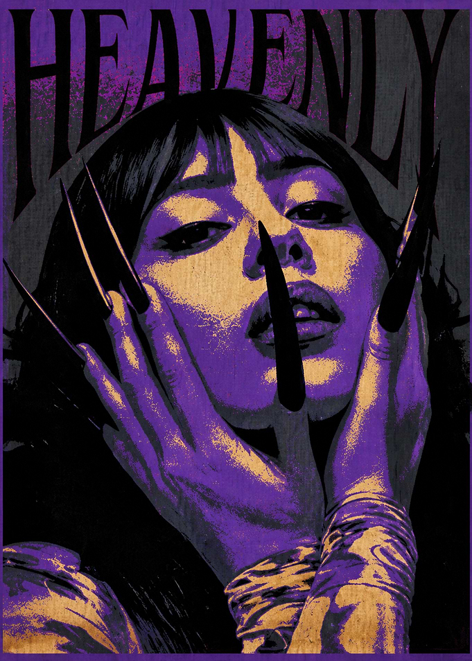 Heavenly Gothic Portrait Poster