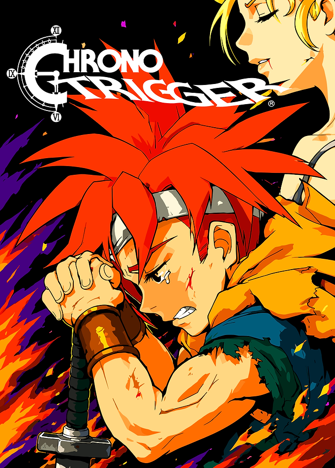 Crono and Marle Illustration