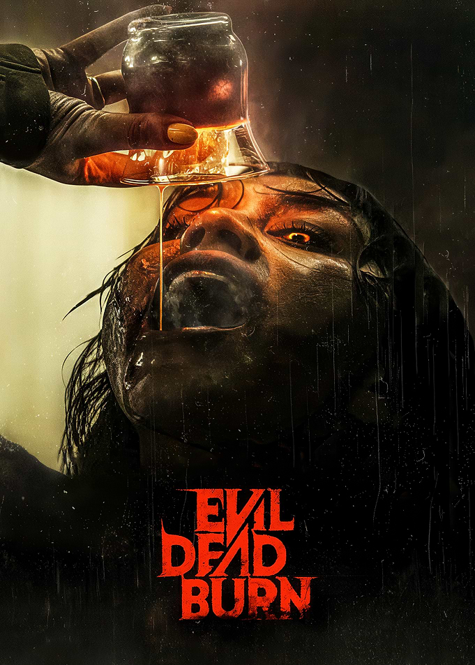 Evil Dead Burn Horror Movie Poster