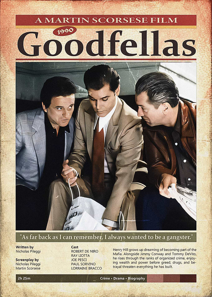 Goodfellas 1990 Movie Poster