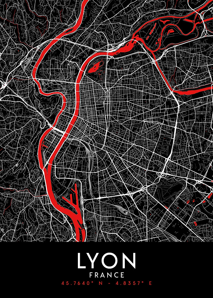 Lyon Dark Map