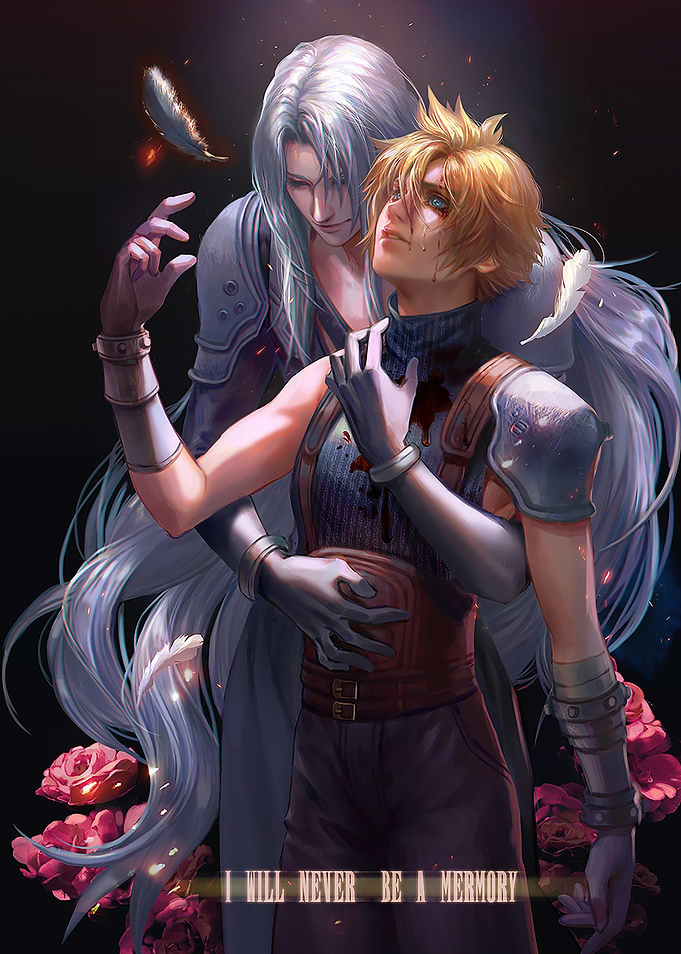 Sephiroth and Cloud Strife Fan Art