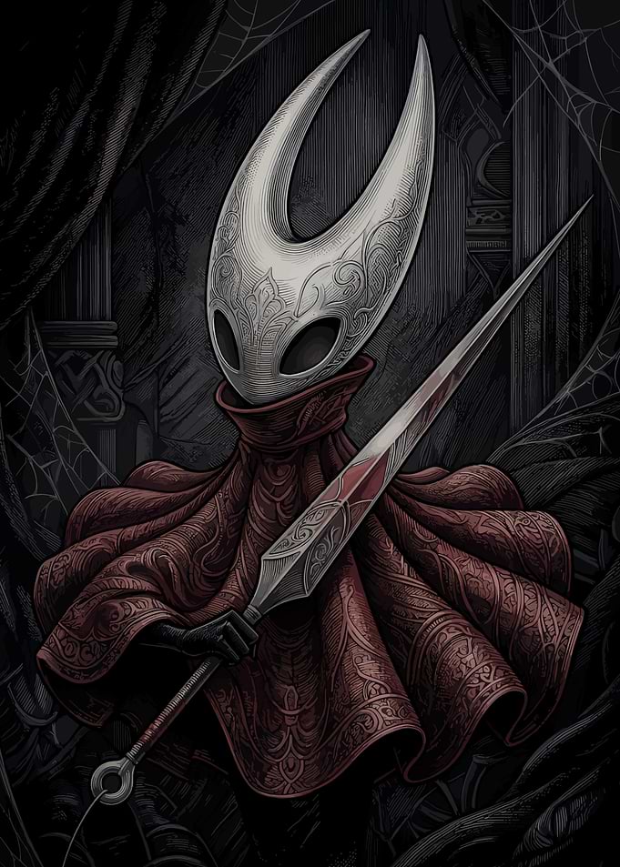Hornet from Hollow Knight Portrait
