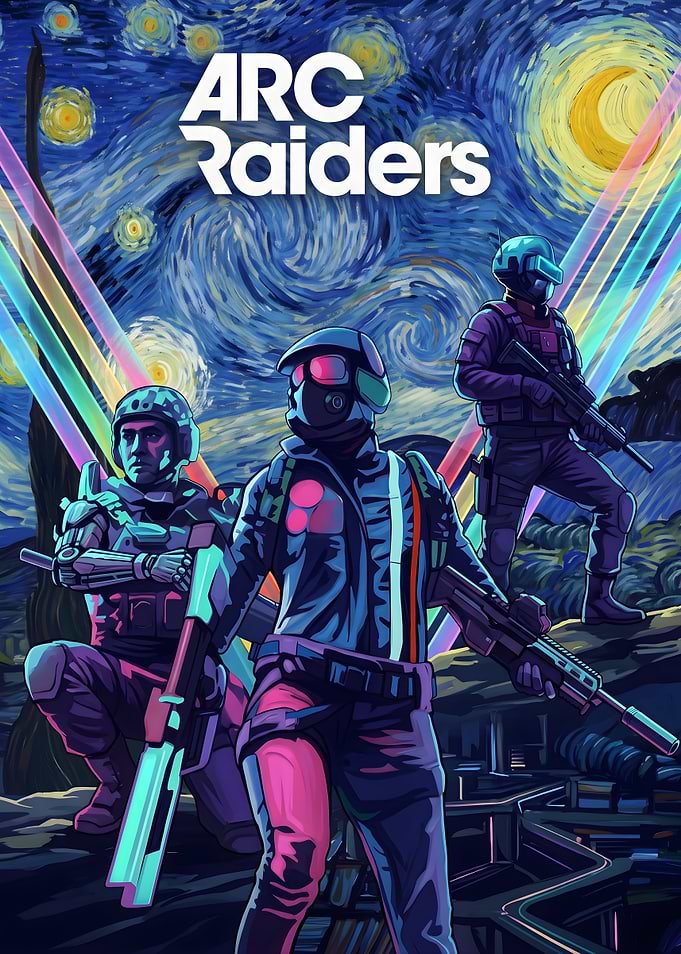 ARC Raiders Starry Night Poster