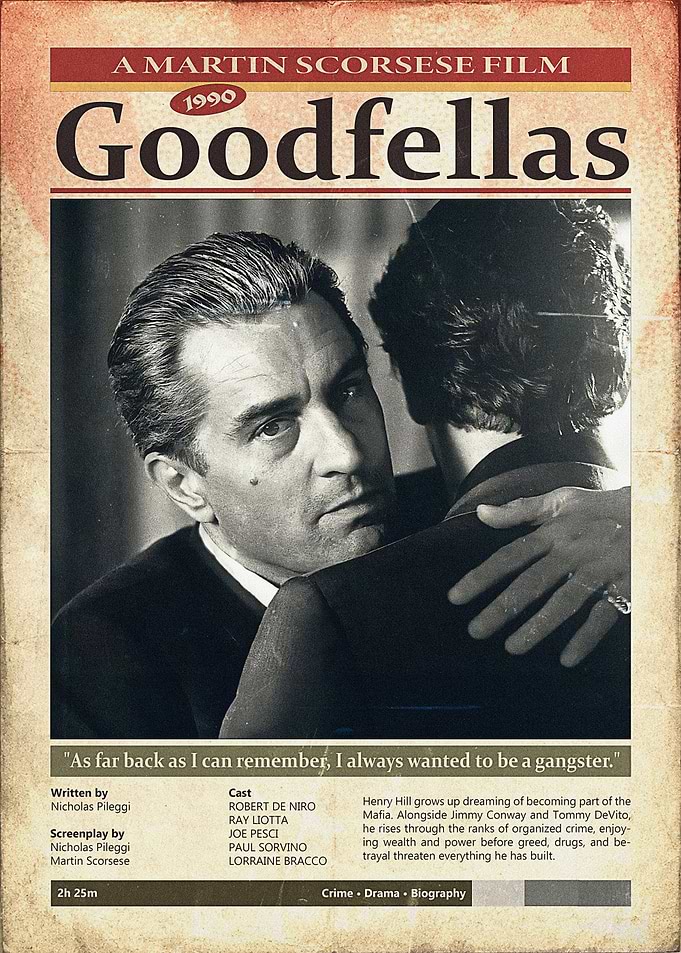 Goodfellas 1990 Movie Poster