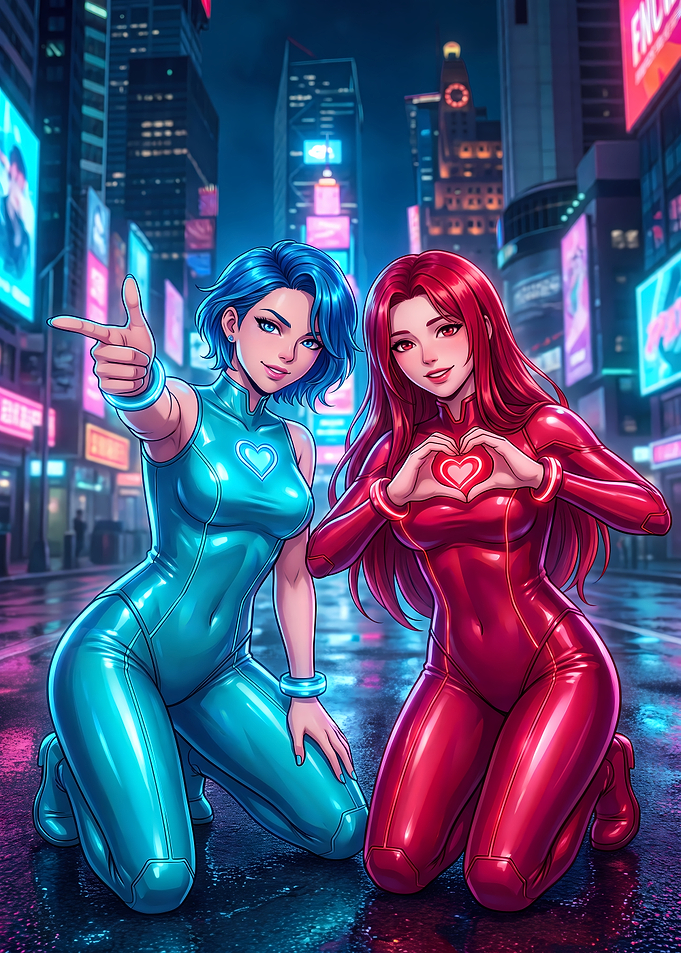 Cyber Hearts: Neon Signal