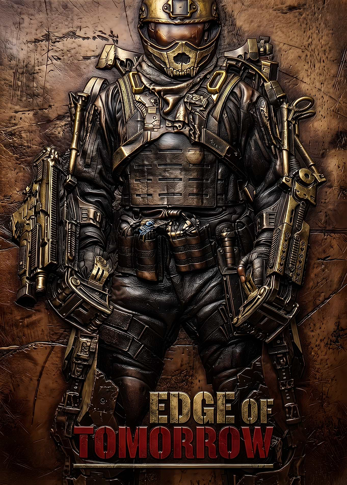 Edge of Tomorrow Exosuit Poster