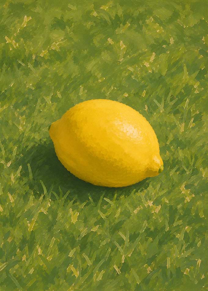 Lemon on Grass