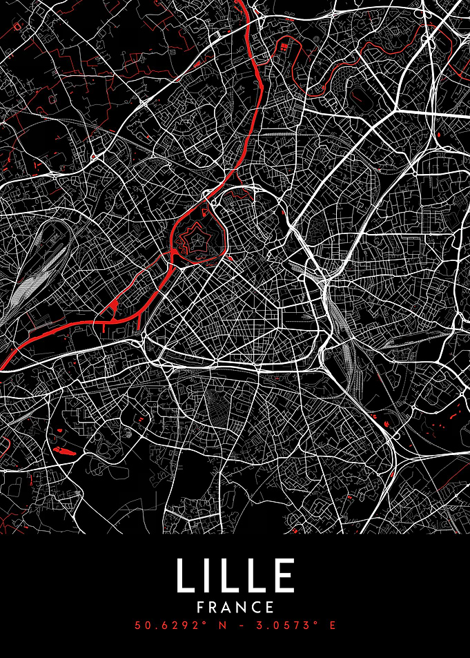 Lille Dark Map