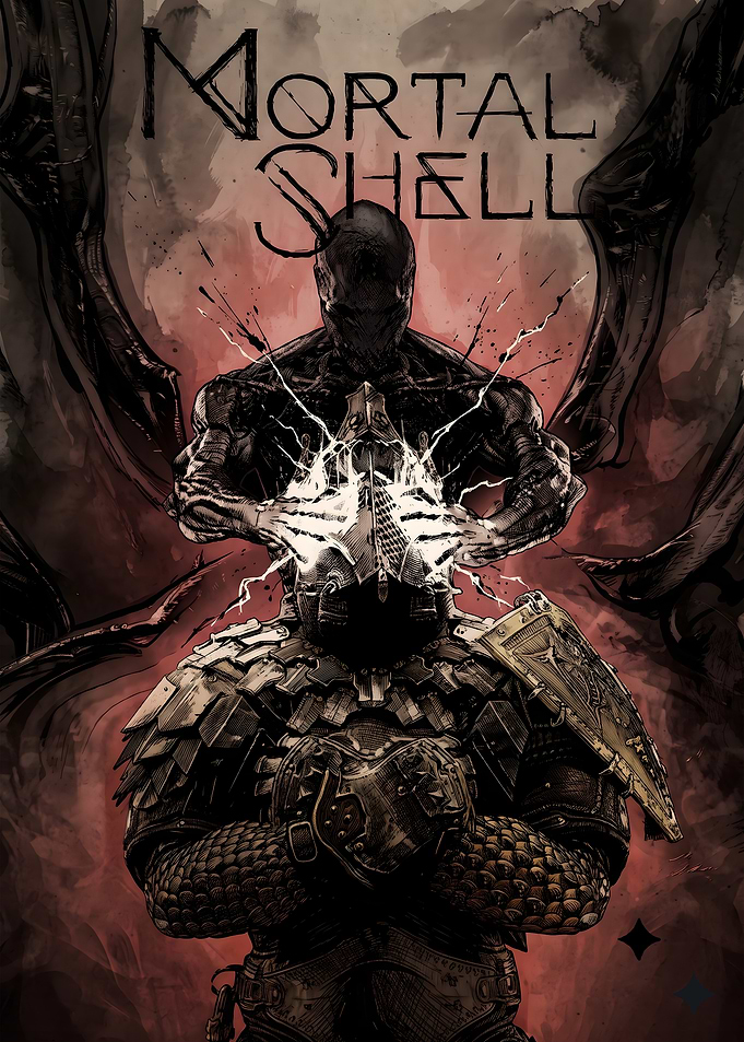 Mortal Shell Dark Fantasy Poster