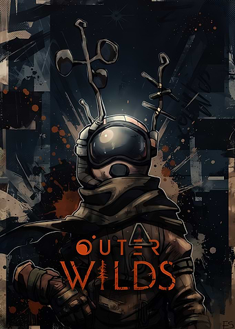 Outer Wilds Astronaut Poster