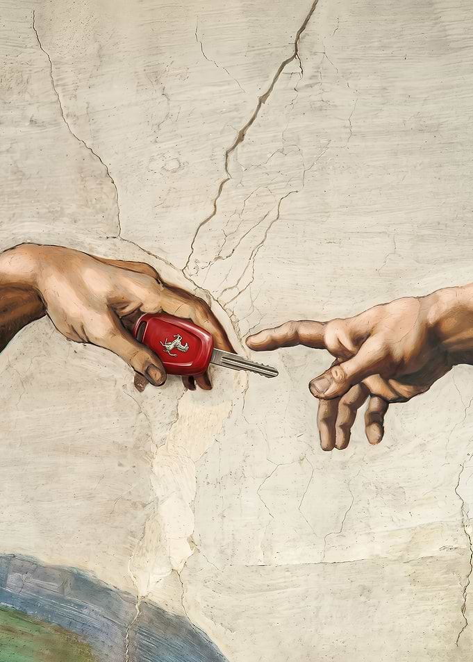 The Creation of Ferrari God's Hand poster