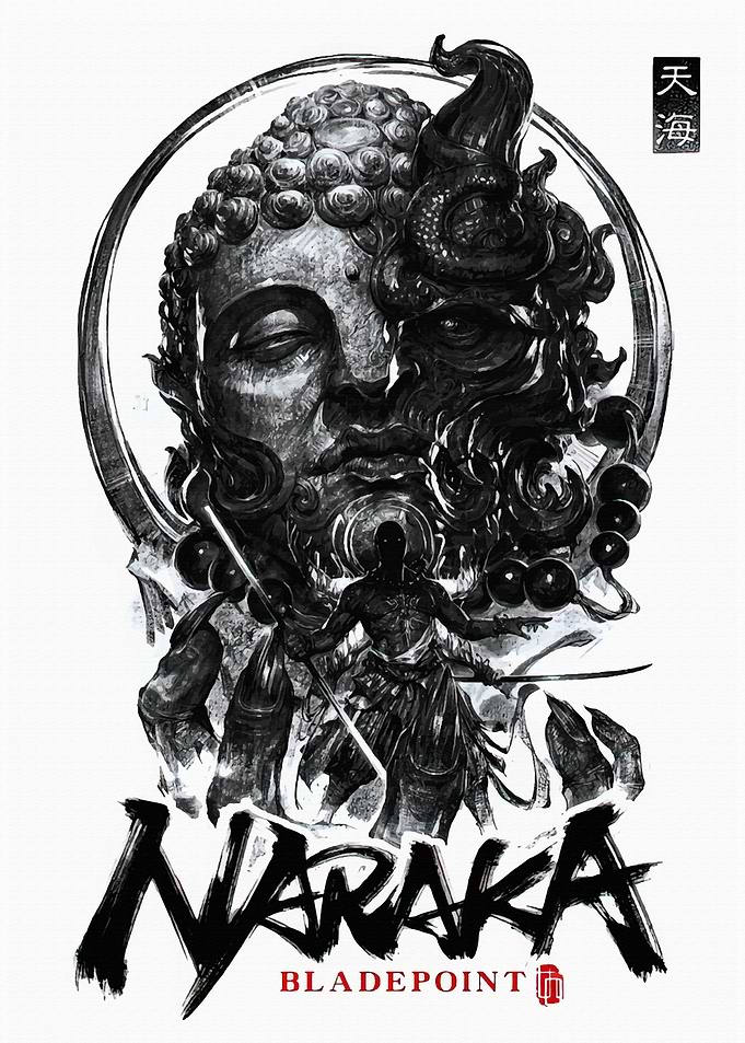 Naraka Bladepoint Tianhai Character Poster