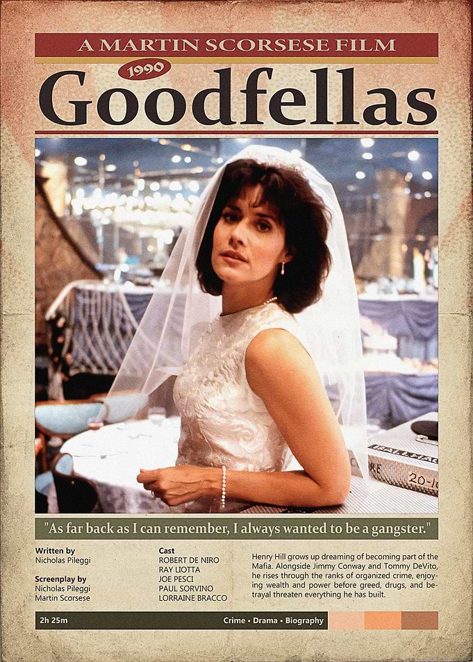 Goodfellas Movie Poster Print